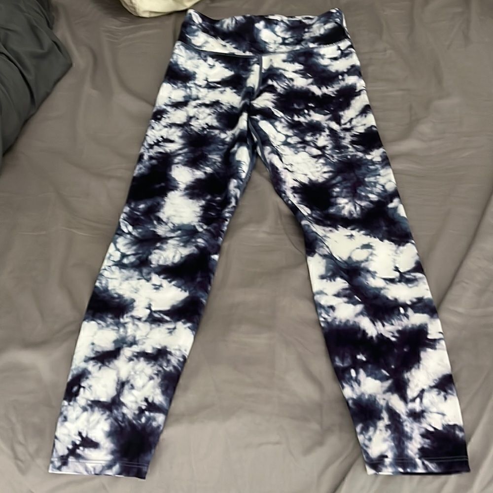 Joy Lab navy tie-dye leggings sz XS